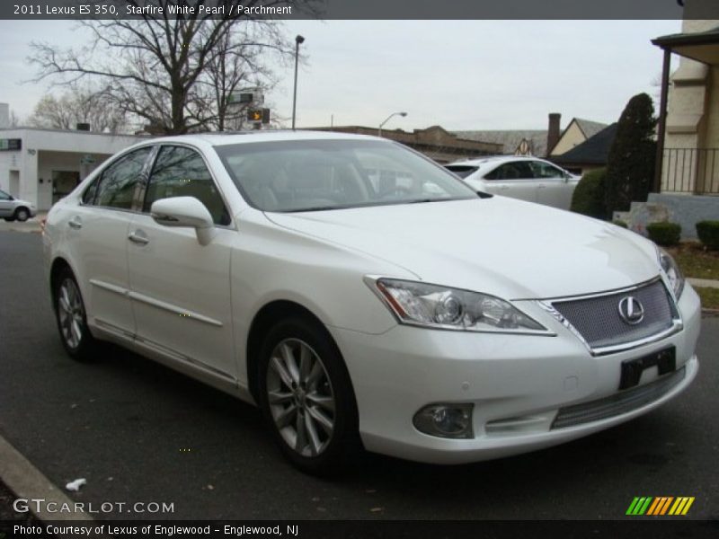 Starfire White Pearl / Parchment 2011 Lexus ES 350
