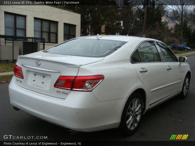 Starfire White Pearl / Parchment 2011 Lexus ES 350