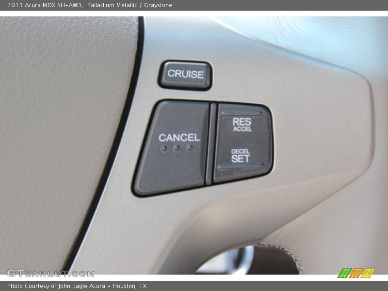 Palladium Metallic / Graystone 2013 Acura MDX SH-AWD