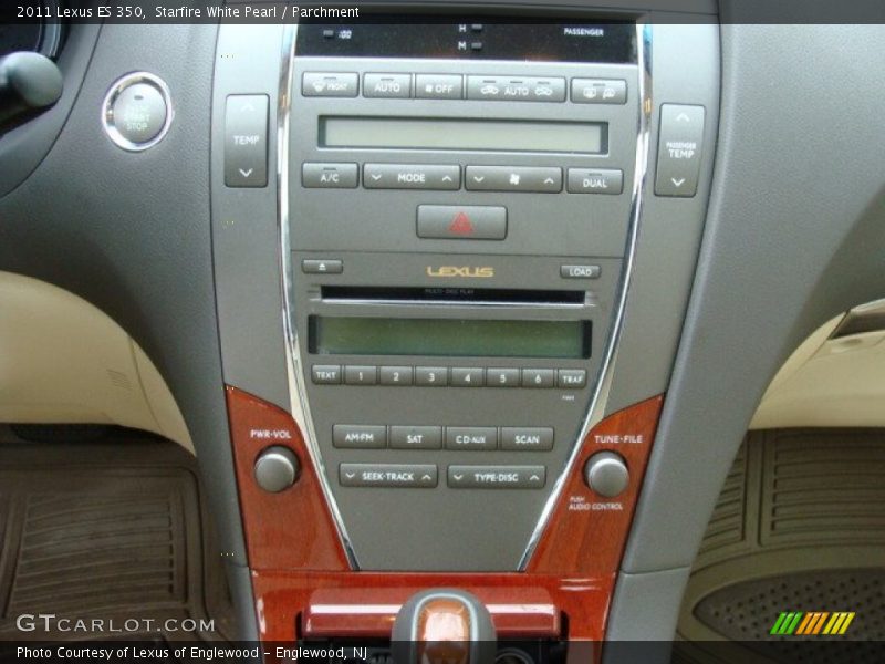 Starfire White Pearl / Parchment 2011 Lexus ES 350