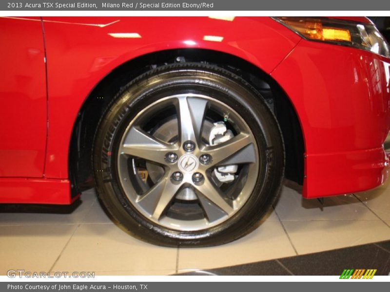 Milano Red / Special Edition Ebony/Red 2013 Acura TSX Special Edition