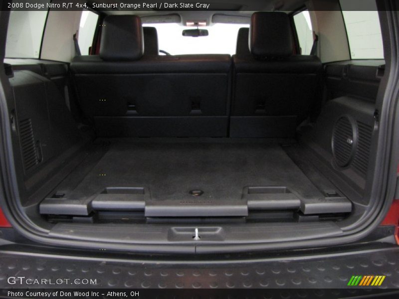 Sunburst Orange Pearl / Dark Slate Gray 2008 Dodge Nitro R/T 4x4