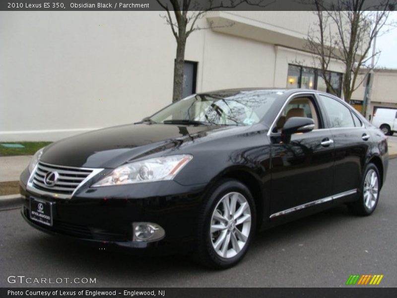 Obsidian Black / Parchment 2010 Lexus ES 350