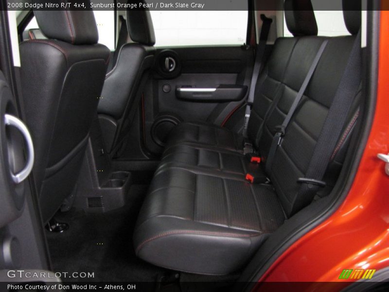 Sunburst Orange Pearl / Dark Slate Gray 2008 Dodge Nitro R/T 4x4