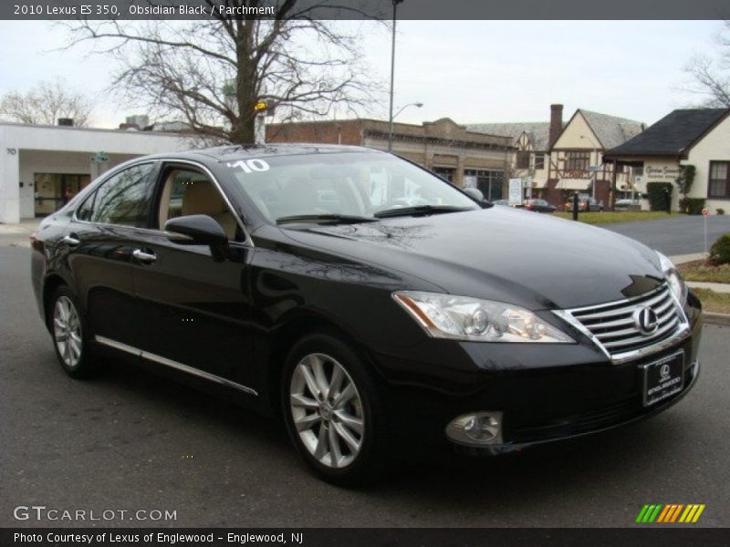 Obsidian Black / Parchment 2010 Lexus ES 350