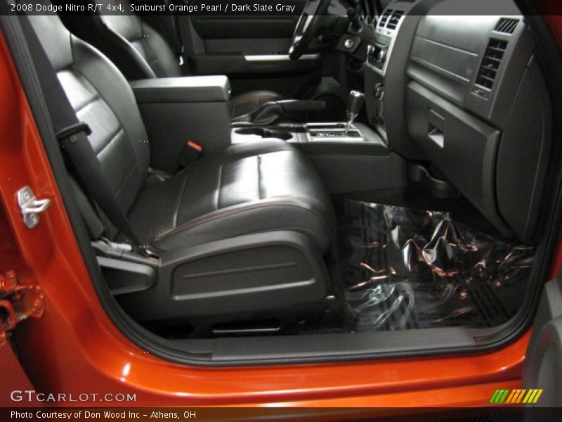 Sunburst Orange Pearl / Dark Slate Gray 2008 Dodge Nitro R/T 4x4