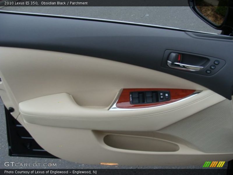 Obsidian Black / Parchment 2010 Lexus ES 350