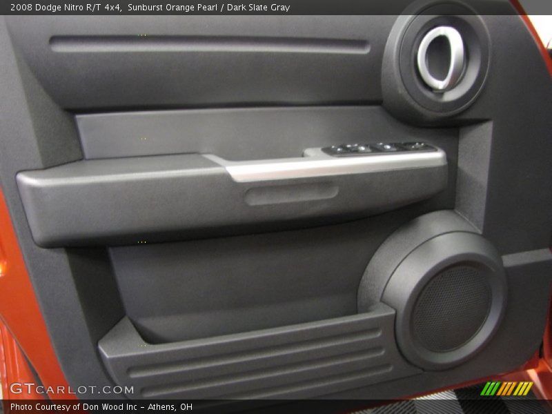 Sunburst Orange Pearl / Dark Slate Gray 2008 Dodge Nitro R/T 4x4