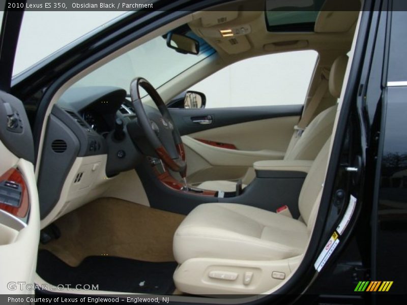 Obsidian Black / Parchment 2010 Lexus ES 350
