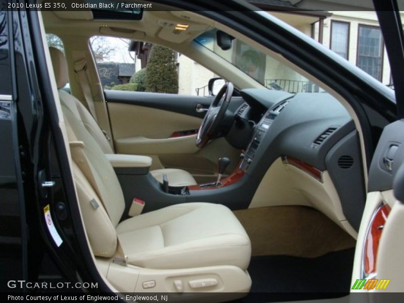 Obsidian Black / Parchment 2010 Lexus ES 350