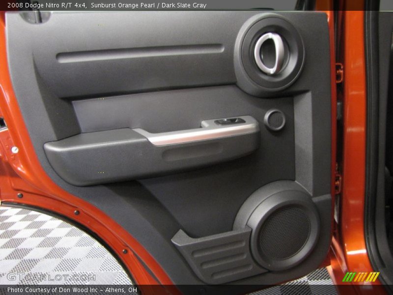 Sunburst Orange Pearl / Dark Slate Gray 2008 Dodge Nitro R/T 4x4