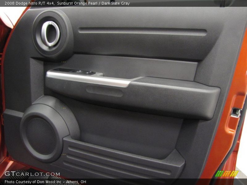 Sunburst Orange Pearl / Dark Slate Gray 2008 Dodge Nitro R/T 4x4