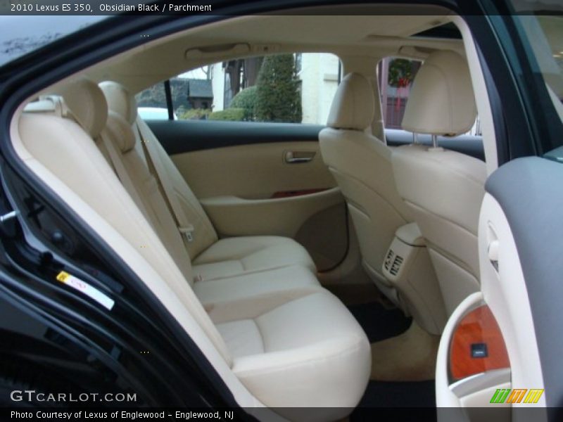 Obsidian Black / Parchment 2010 Lexus ES 350