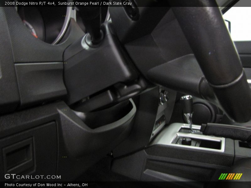Sunburst Orange Pearl / Dark Slate Gray 2008 Dodge Nitro R/T 4x4