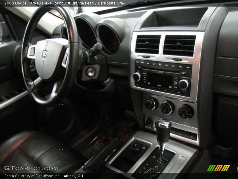 Sunburst Orange Pearl / Dark Slate Gray 2008 Dodge Nitro R/T 4x4