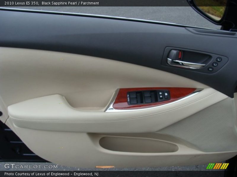 Black Sapphire Pearl / Parchment 2010 Lexus ES 350