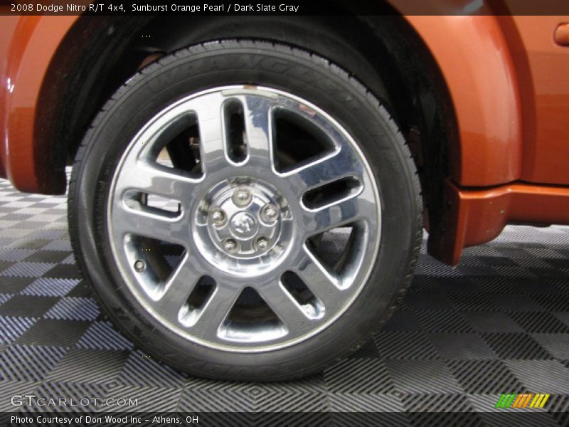Sunburst Orange Pearl / Dark Slate Gray 2008 Dodge Nitro R/T 4x4