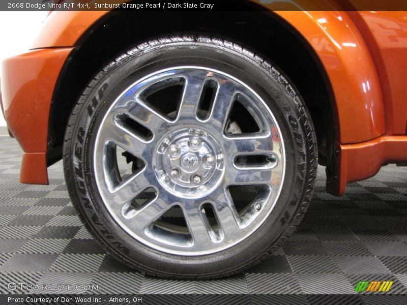 Sunburst Orange Pearl / Dark Slate Gray 2008 Dodge Nitro R/T 4x4