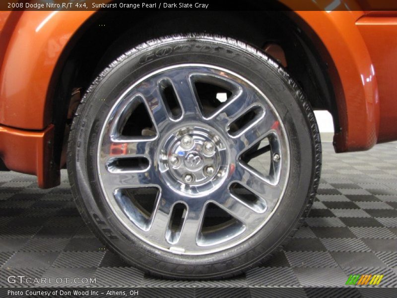 Sunburst Orange Pearl / Dark Slate Gray 2008 Dodge Nitro R/T 4x4