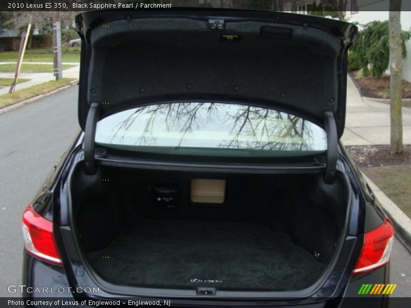 Black Sapphire Pearl / Parchment 2010 Lexus ES 350