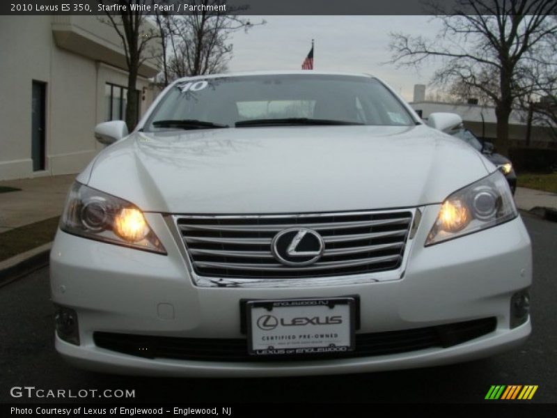 Starfire White Pearl / Parchment 2010 Lexus ES 350