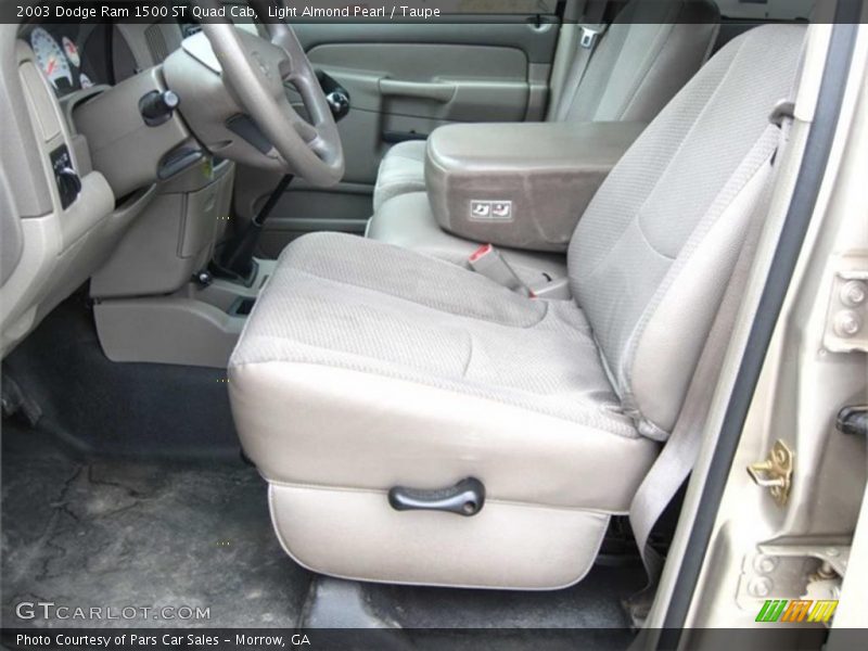 Front Seat of 2003 Ram 1500 ST Quad Cab