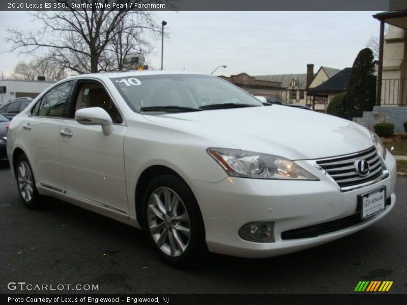 Starfire White Pearl / Parchment 2010 Lexus ES 350