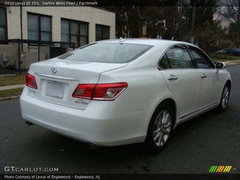 Starfire White Pearl / Parchment 2010 Lexus ES 350