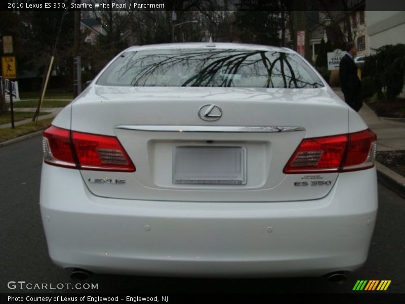 Starfire White Pearl / Parchment 2010 Lexus ES 350
