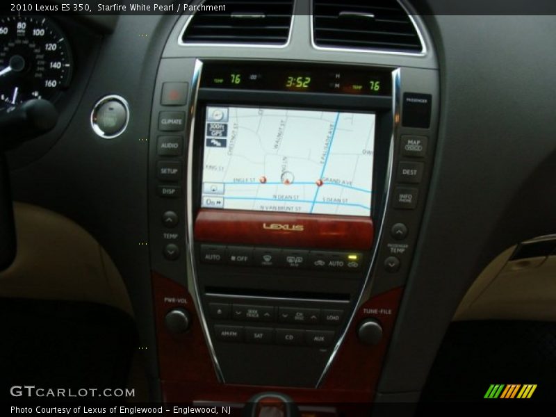 Starfire White Pearl / Parchment 2010 Lexus ES 350