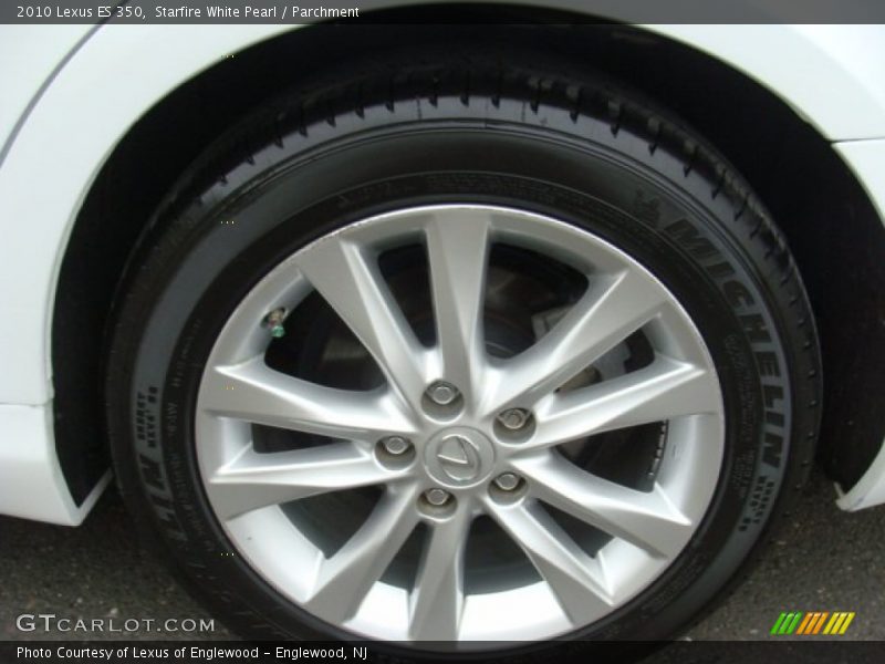 Starfire White Pearl / Parchment 2010 Lexus ES 350