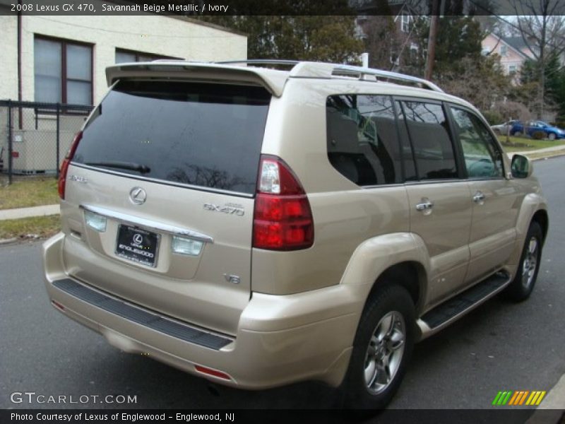 Savannah Beige Metallic / Ivory 2008 Lexus GX 470