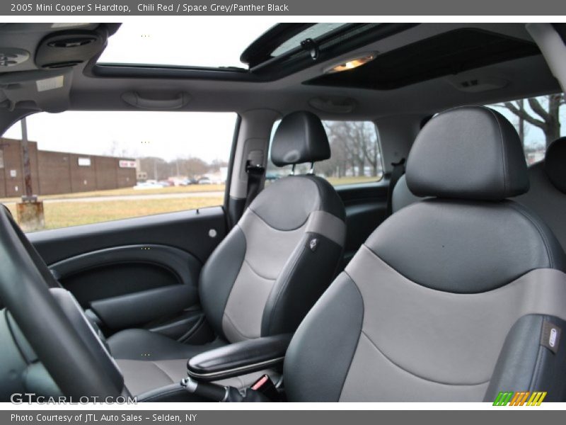 Chili Red / Space Grey/Panther Black 2005 Mini Cooper S Hardtop