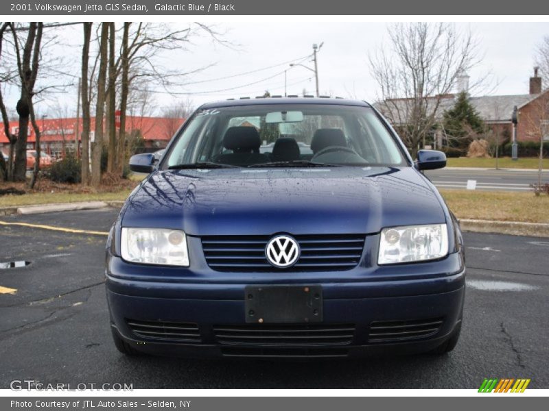 Galactic Blue / Black 2001 Volkswagen Jetta GLS Sedan