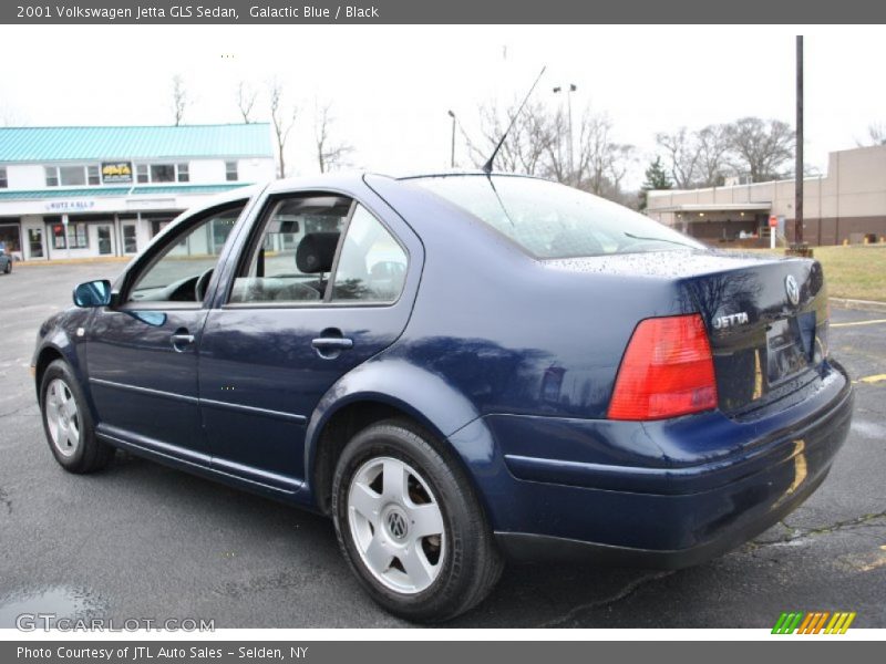 Galactic Blue / Black 2001 Volkswagen Jetta GLS Sedan