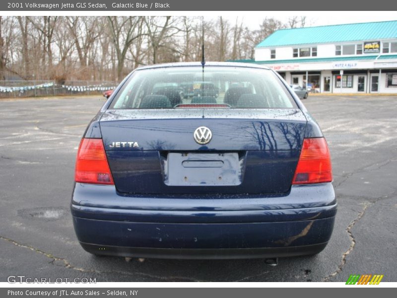 Galactic Blue / Black 2001 Volkswagen Jetta GLS Sedan
