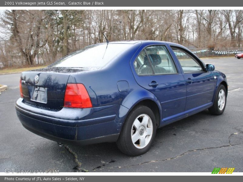 Galactic Blue / Black 2001 Volkswagen Jetta GLS Sedan