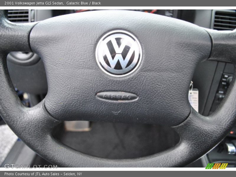 Galactic Blue / Black 2001 Volkswagen Jetta GLS Sedan