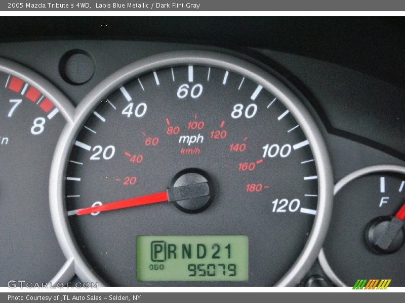 Lapis Blue Metallic / Dark Flint Gray 2005 Mazda Tribute s 4WD