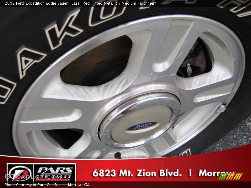 Laser Red Tinted Metallic / Medium Parchment 2003 Ford Expedition Eddie Bauer