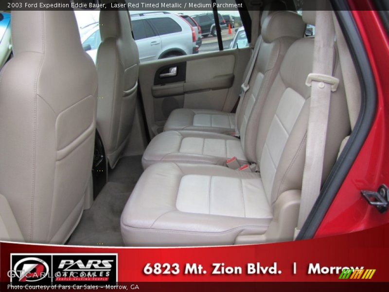 Laser Red Tinted Metallic / Medium Parchment 2003 Ford Expedition Eddie Bauer