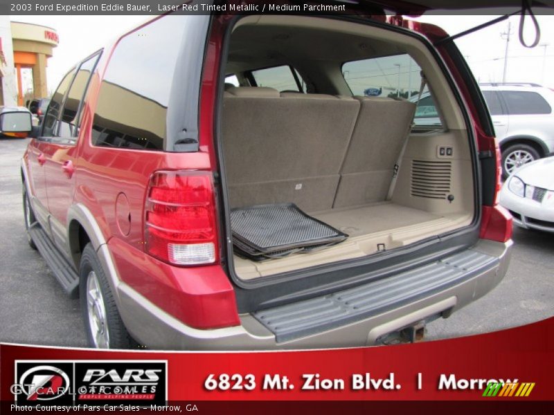 Laser Red Tinted Metallic / Medium Parchment 2003 Ford Expedition Eddie Bauer