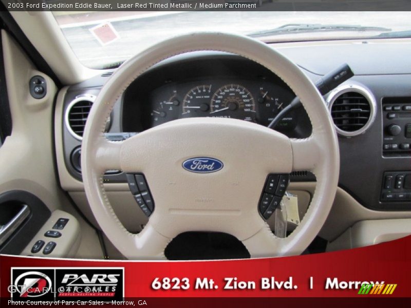 Laser Red Tinted Metallic / Medium Parchment 2003 Ford Expedition Eddie Bauer