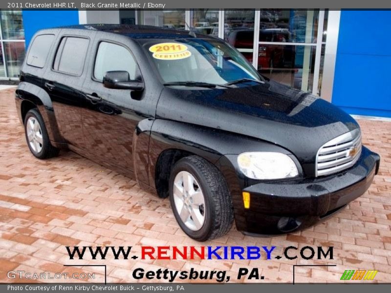 Black Granite Metallic / Ebony 2011 Chevrolet HHR LT