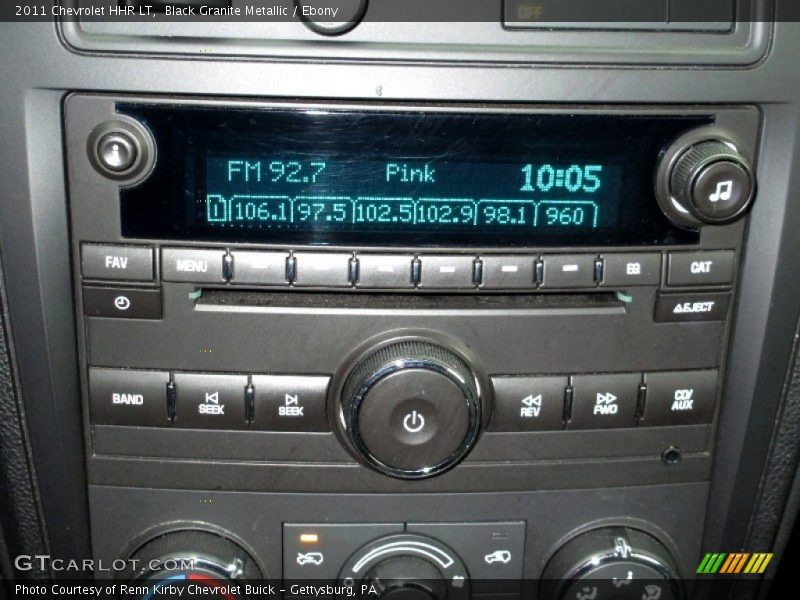 Black Granite Metallic / Ebony 2011 Chevrolet HHR LT