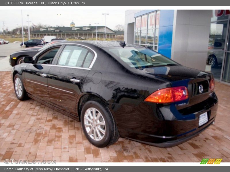 Black Onyx / Titanium 2010 Buick Lucerne CXL