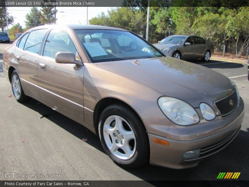 Antique Bronze Mica / Ivory 1998 Lexus GS 300