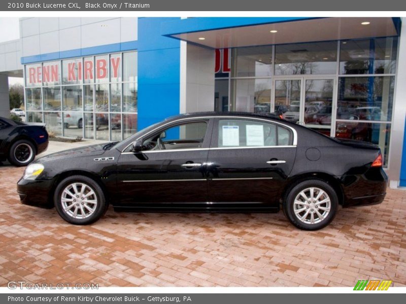 Black Onyx / Titanium 2010 Buick Lucerne CXL