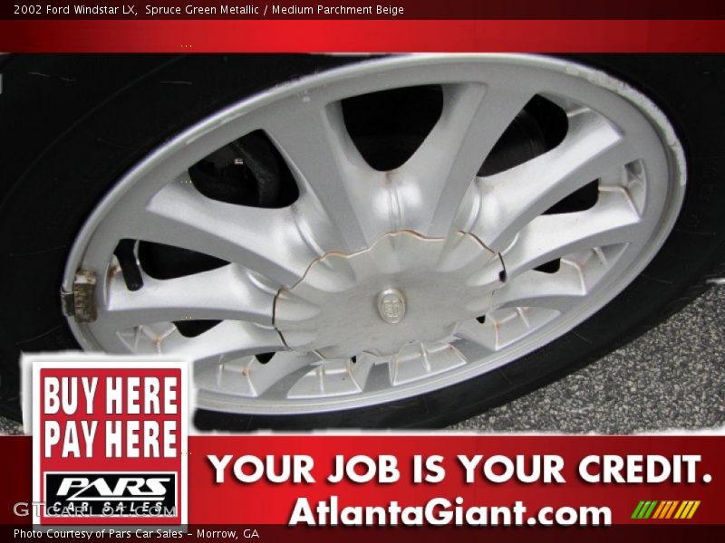 Spruce Green Metallic / Medium Parchment Beige 2002 Ford Windstar LX