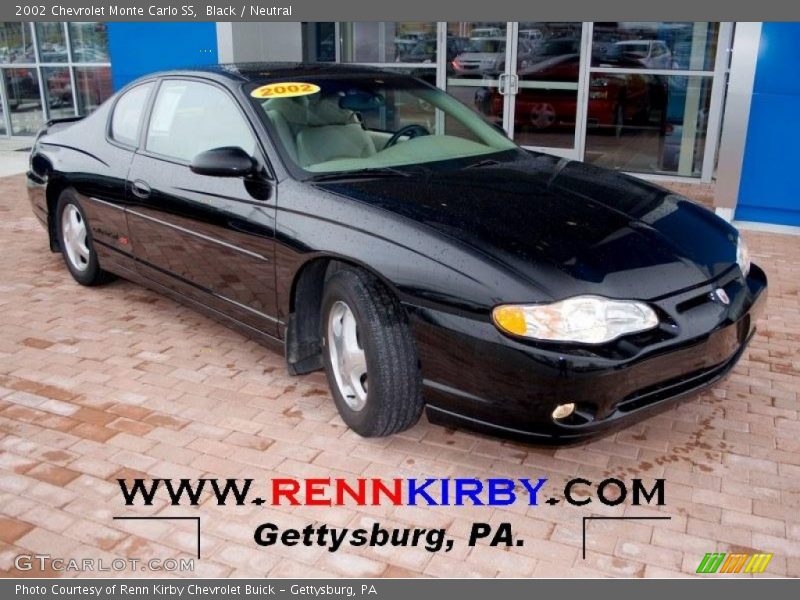 Black / Neutral 2002 Chevrolet Monte Carlo SS